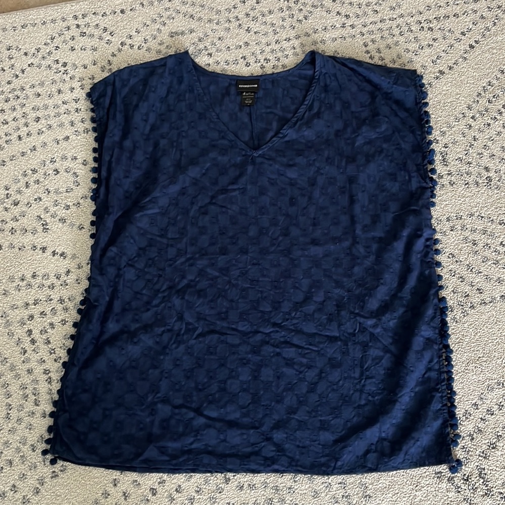 Cover2Cover Navy Beach Coverup
